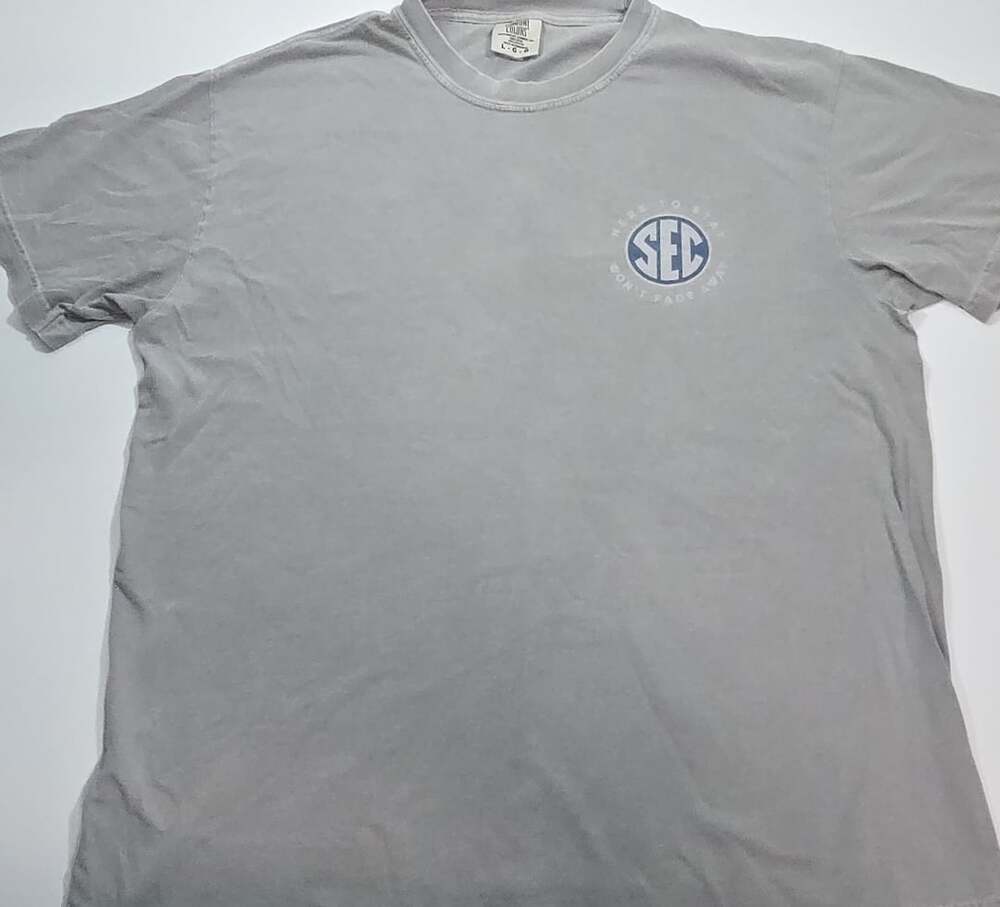 Comfort Colors SEC Here To Stay Won't Fade Away College Football Teams T-Shirt G